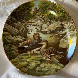 ★ Edwin M. Knowles “The Gadwall” Limited Edition Collector Plate